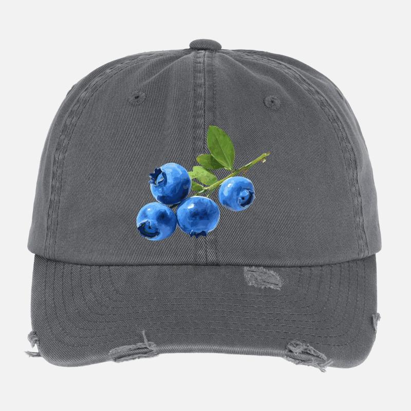 Blaubeeren Flexfit Vintage Destroyed Cap