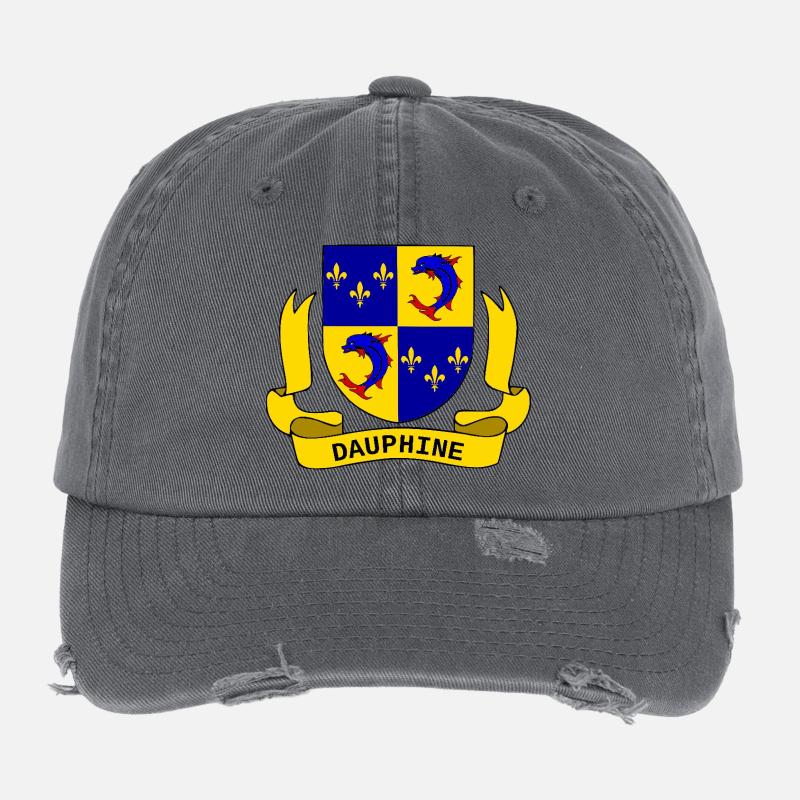 Dauphiné Flexfit Vintage Destroyed Cap