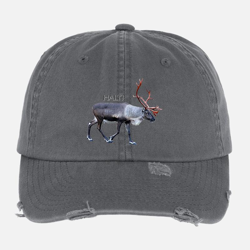 HALTI Flexfit Vintage Destroyed Cap
