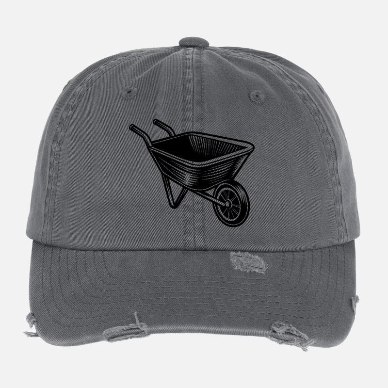 Schubkarre Flexfit Vintage Destroyed Cap