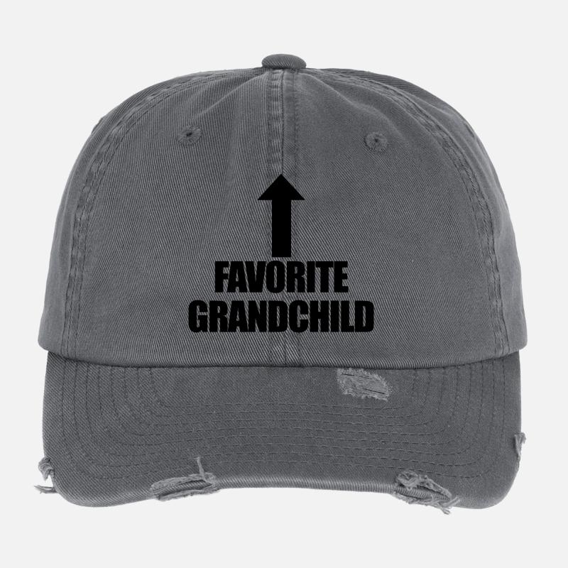 Petit-enfant préféré Casquette vintage effet usé Flexfit
