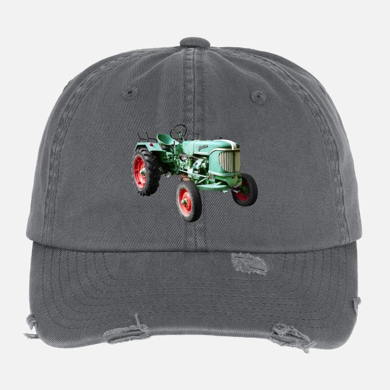 tracteurs Guldner Casquette vintage effet usé Flexfit