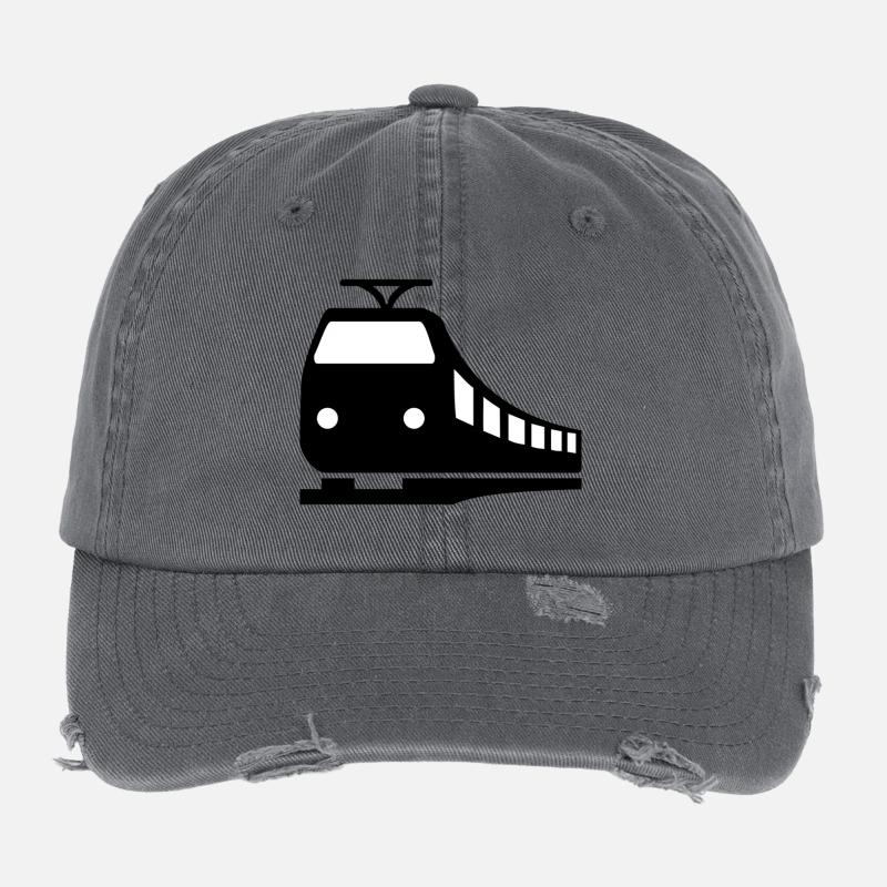 Train Flexfit Vintage Destroyed Cap