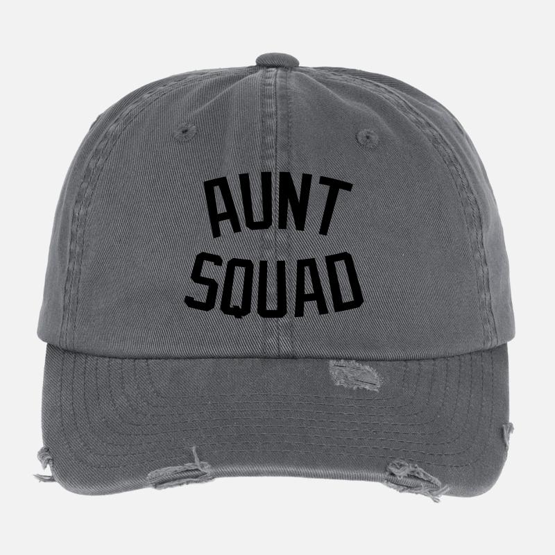 Tante Squad Casquette vintage effet usé Flexfit