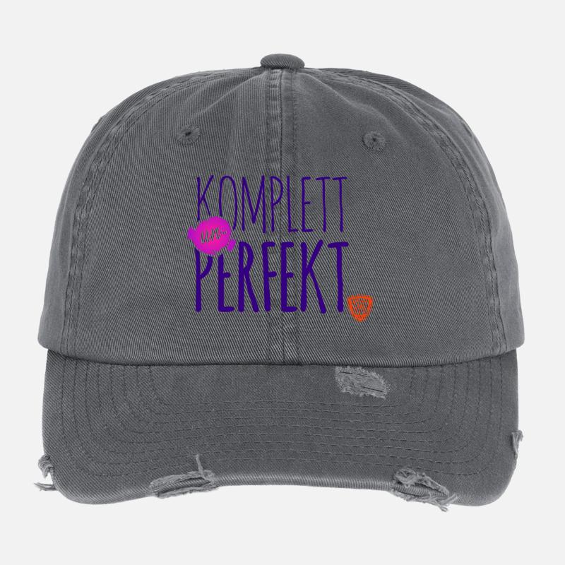 KOMPLETT unPERFEKT Flexfit Vintage Destroyed Cap