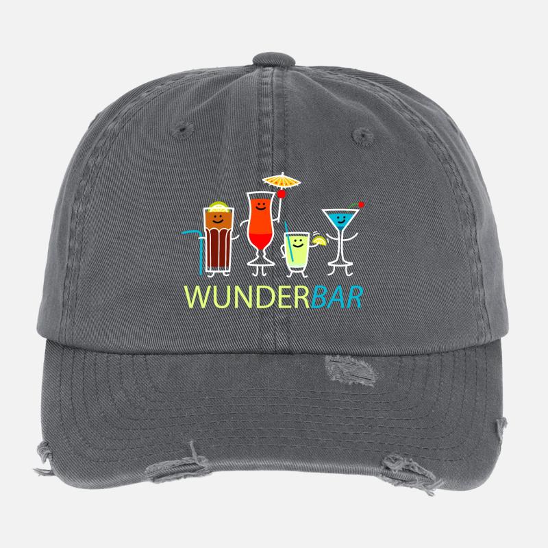 Wunderbar (b) Flexfit Vintage Destroyed Cap