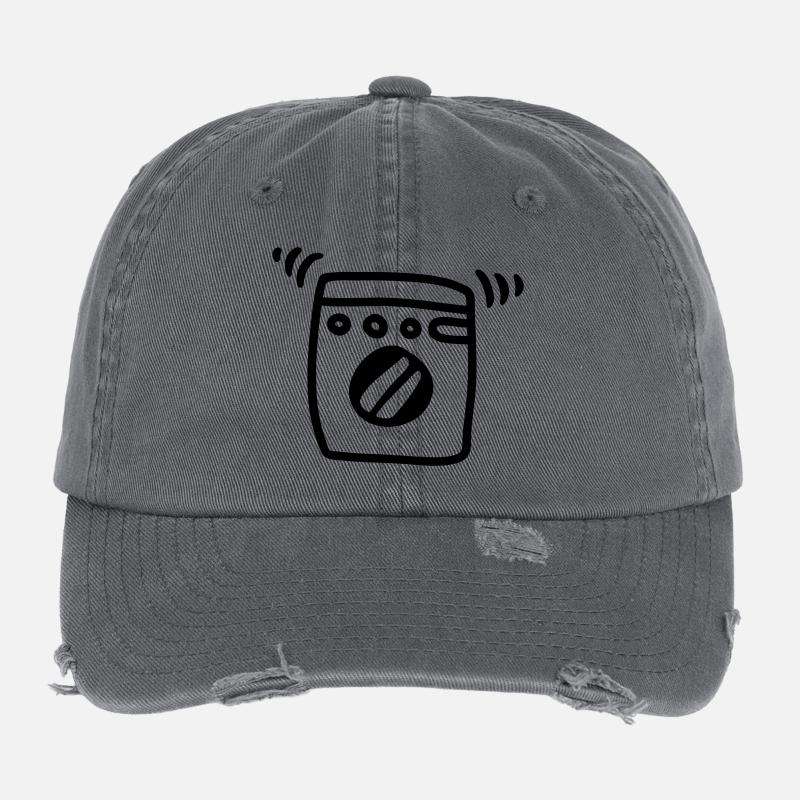 Waschmaschine - Line Flexfit Vintage Destroyed Cap