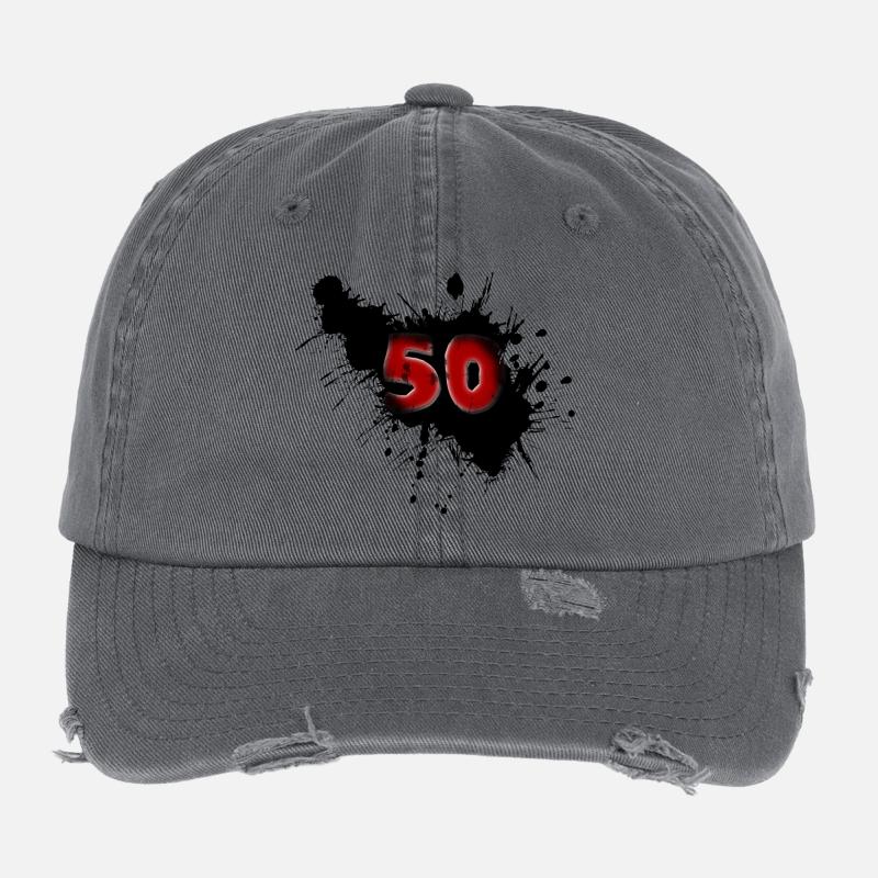 50. Geburtstag Flexfit Vintage Destroyed Cap