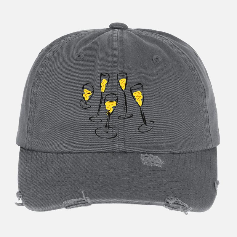Sekt Flexfit Vintage Destroyed Cap