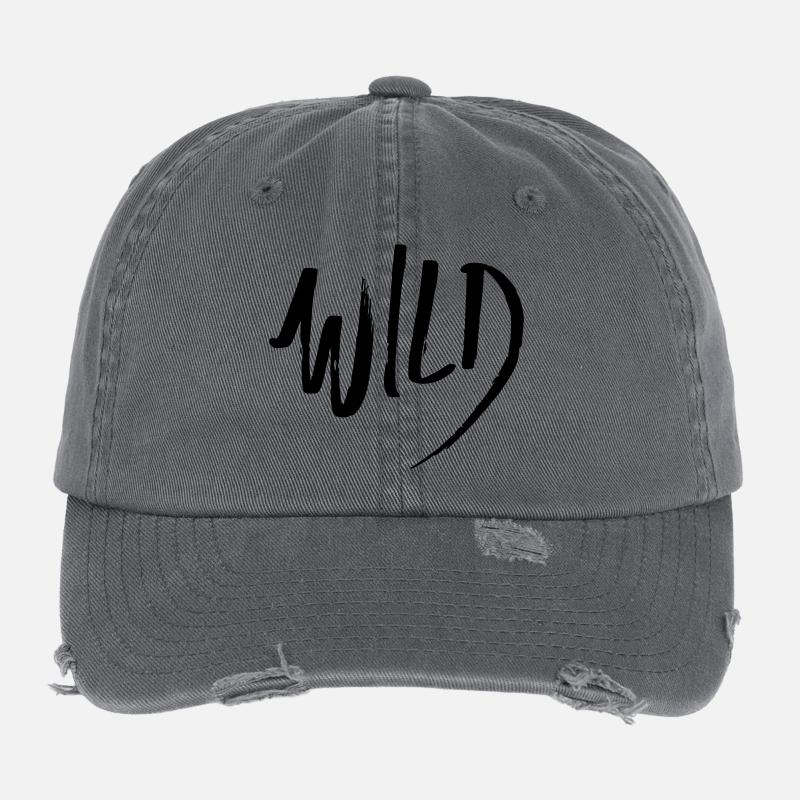 wild Flexfit Vintage Destroyed Cap