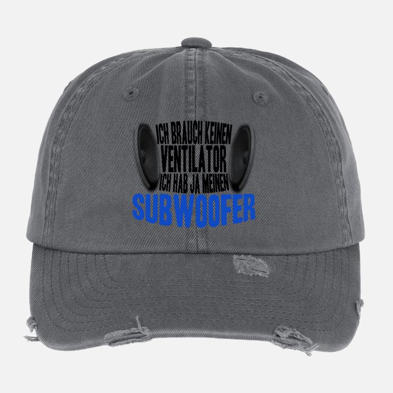 Subwoofer Flexfit Vintage Destroyed Cap