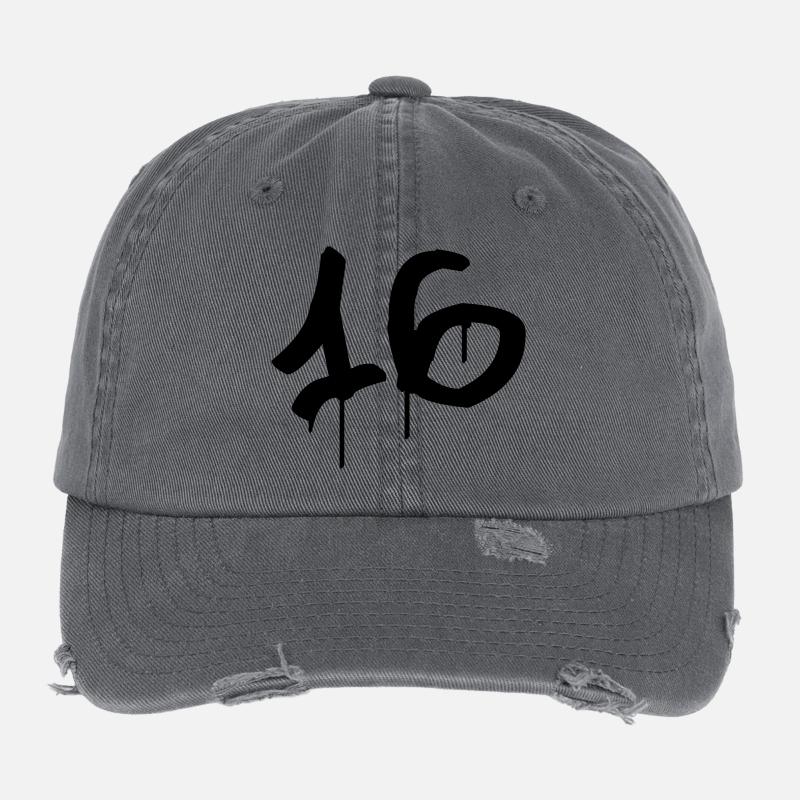 Tag : 16 Casquette vintage effet usé Flexfit