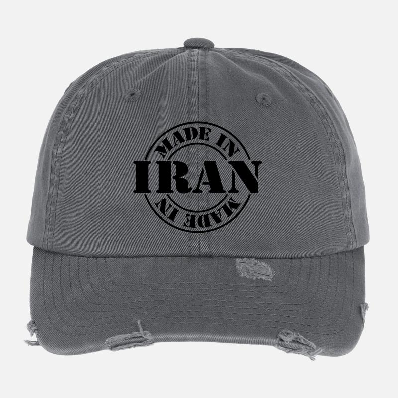 made in iran m1k2 Flexfit Vintage Destroyed Cap