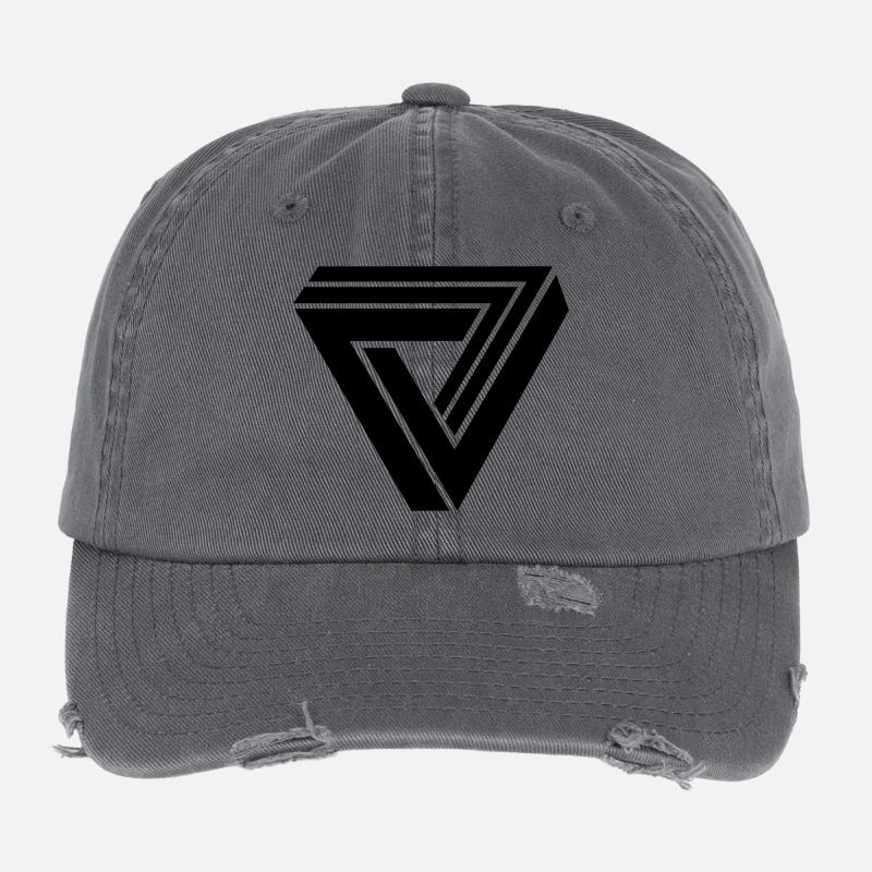 Dreieck Flexfit Vintage Destroyed Cap