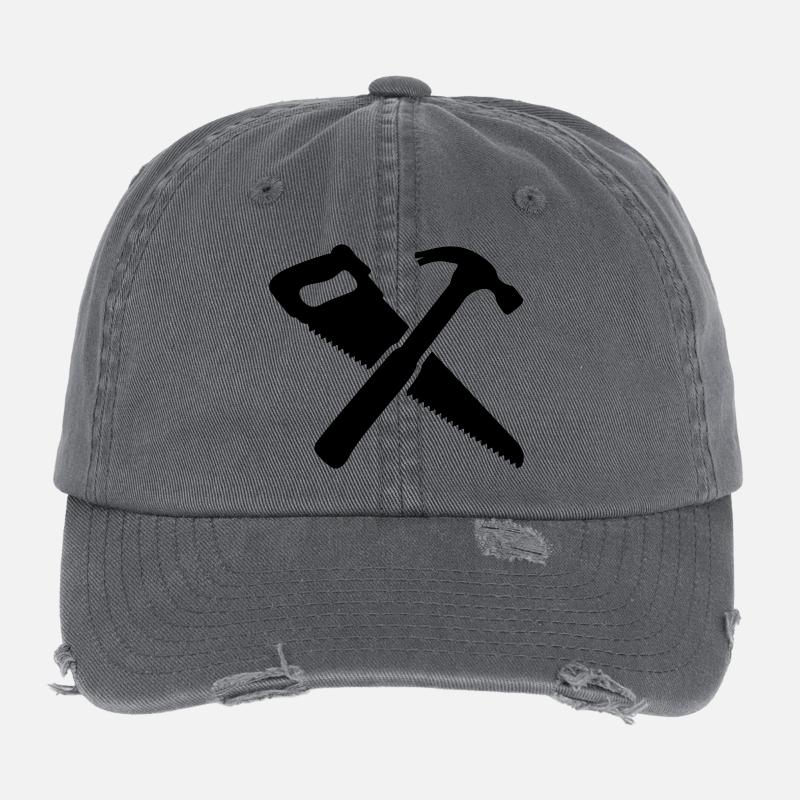 Werkzeug Flexfit Vintage Destroyed Cap