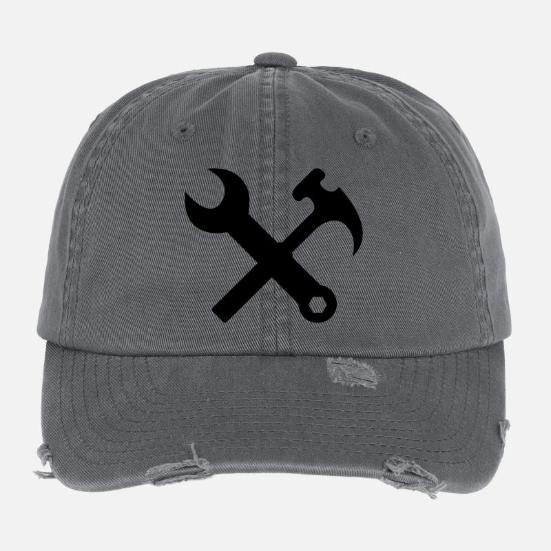 handwerker Flexfit Vintage Destroyed Cap