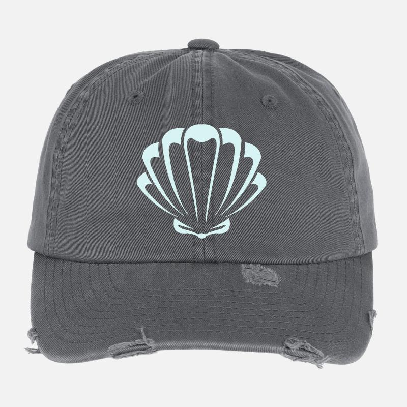 muschel Flexfit Vintage Destroyed Cap
