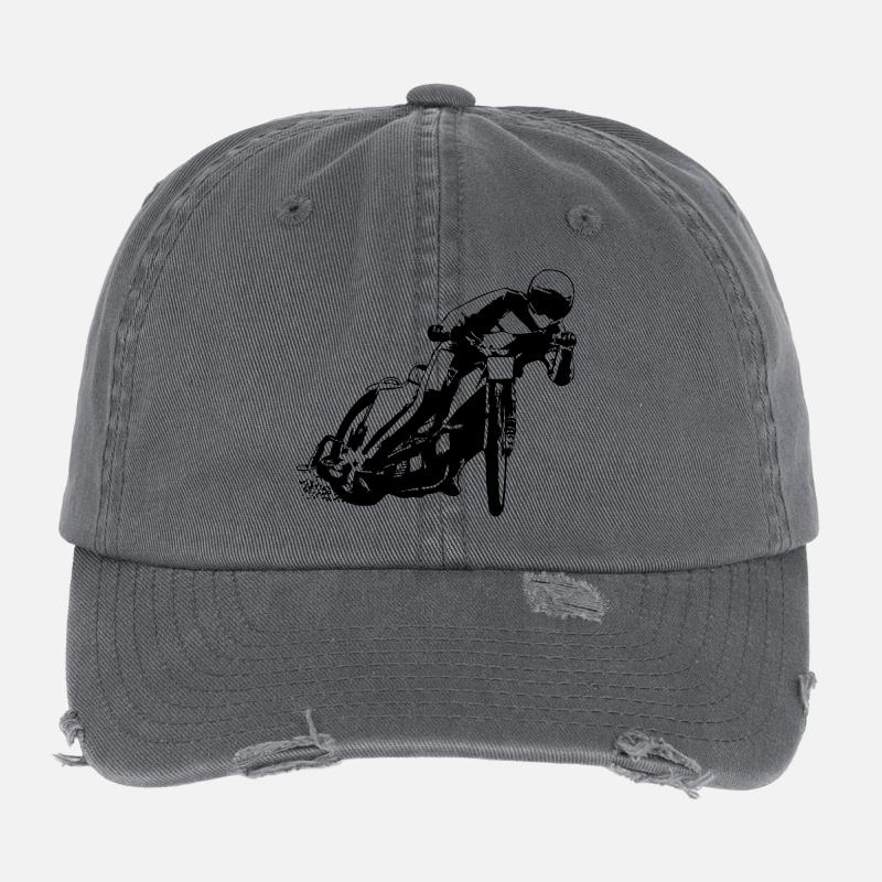 Speedway Racer Flexfit Vintage Destroyed Cap