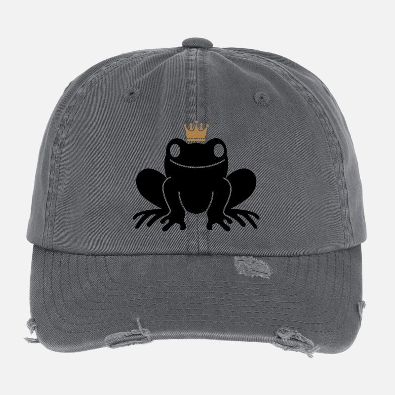 Froschkönig Flexfit Vintage Destroyed Cap