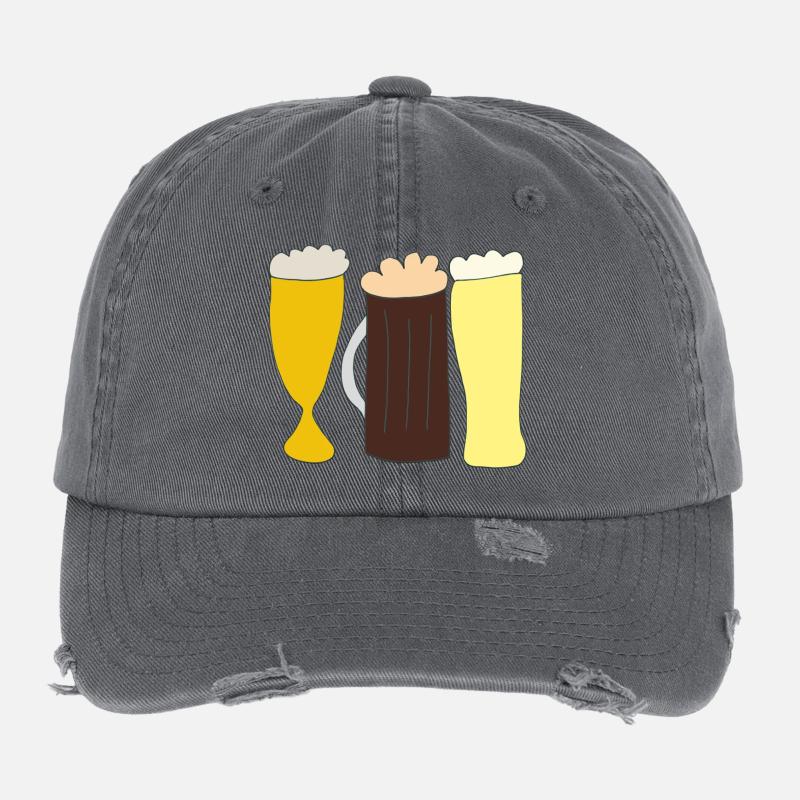 Beers Flexfit Vintage Destroyed Cap