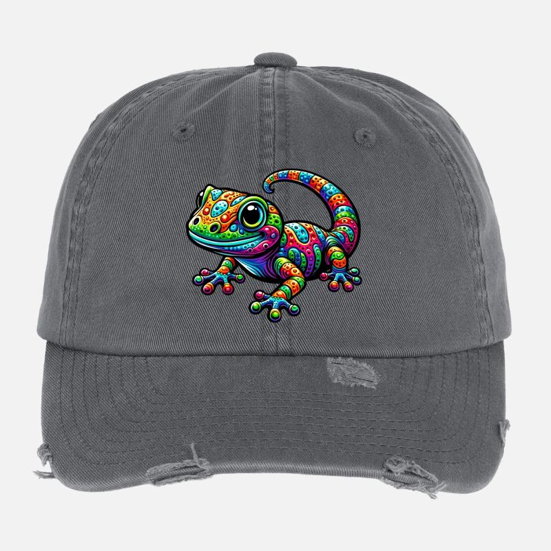 Gecko Flexfit Vintage Destroyed Cap