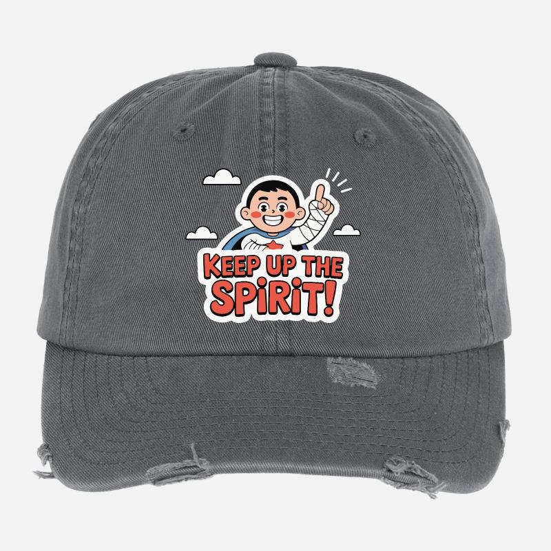 GARDEZ L’ Casquette vintage effet usé Flexfit