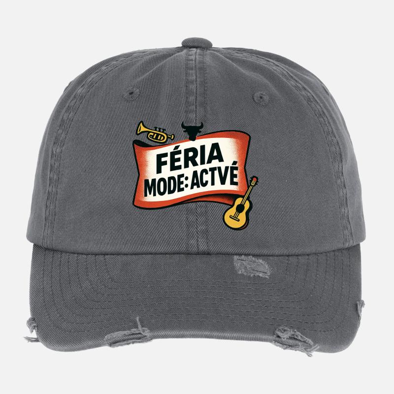 Féria mode: Enabled Flexfit Vintage Destroyed Cap