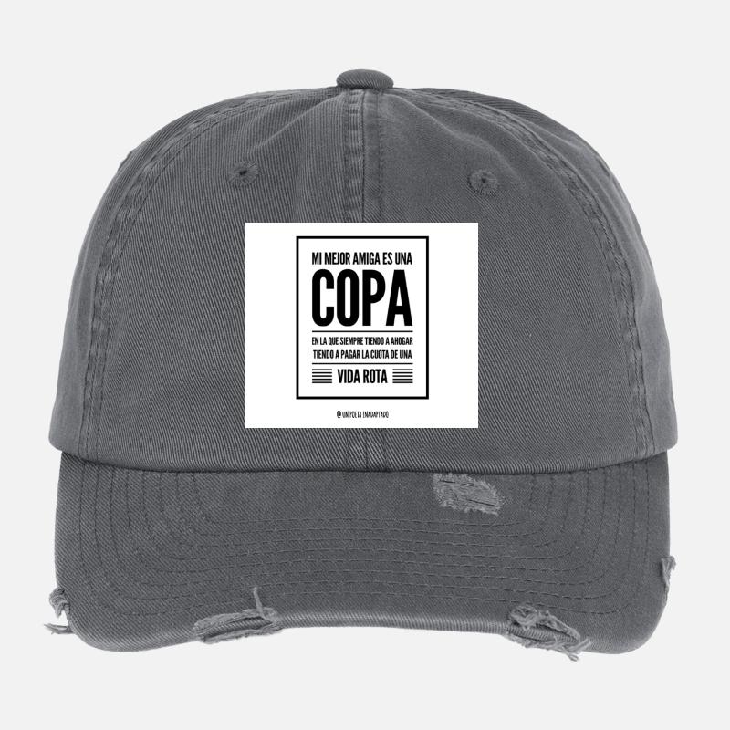 Ma Coupe : Vie brisée et probabilités Casquette vintage effet usé Flexfit