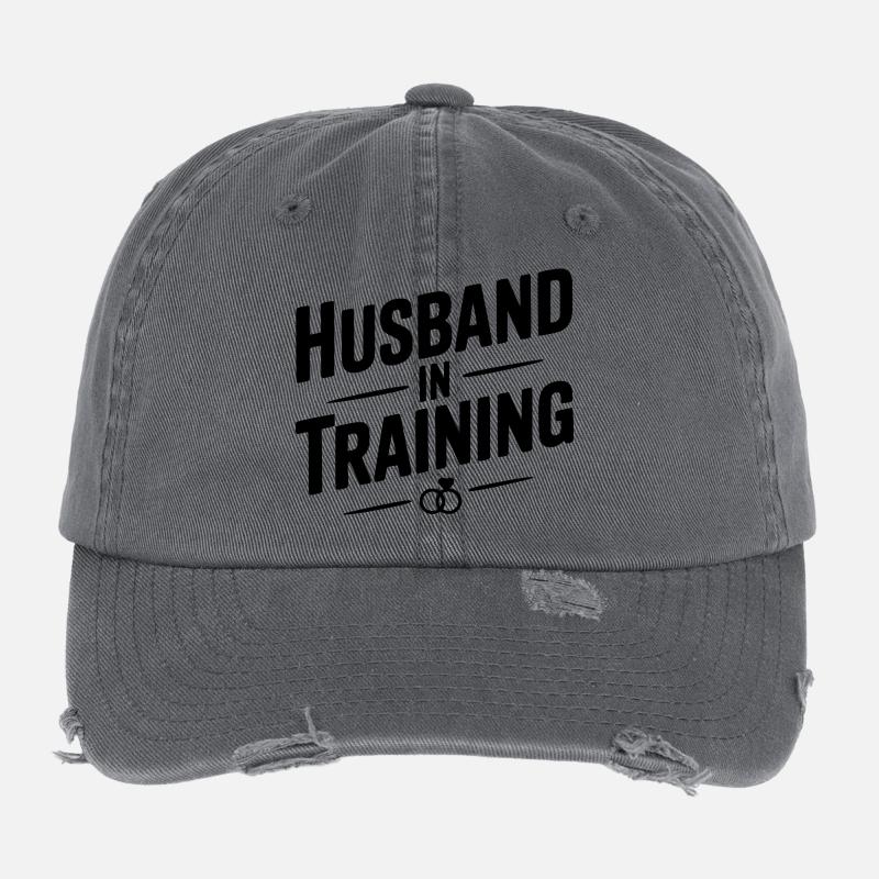 Mari en formation Casquette vintage effet usé Flexfit