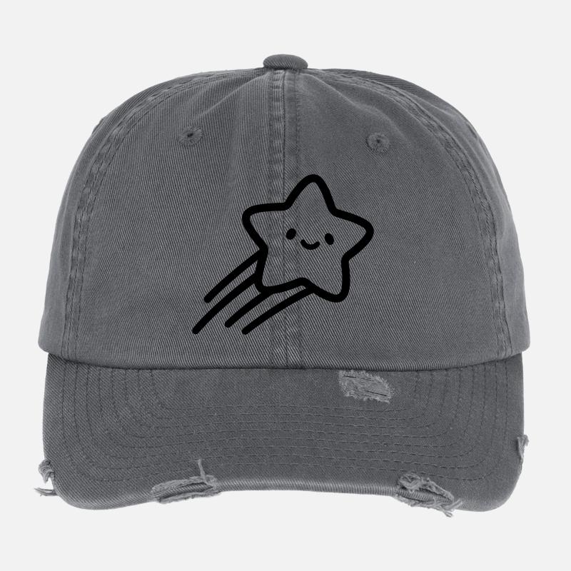 Sternschnuppe Flexfit Vintage Destroyed Cap