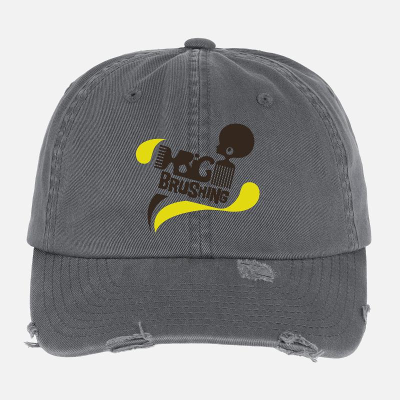 Big brushing Casquette vintage effet usé Flexfit
