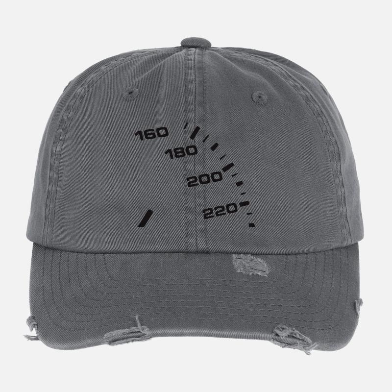 tacho Flexfit Vintage Destroyed Cap