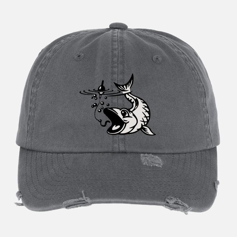 fisch Flexfit Vintage Destroyed Cap