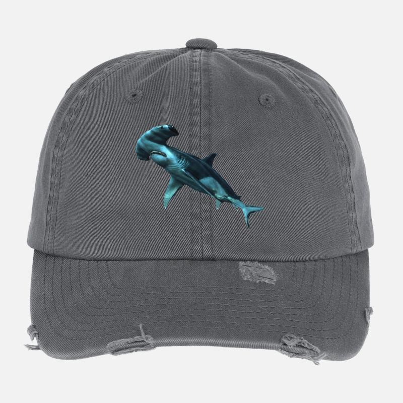 Requin Casquette vintage effet usé Flexfit