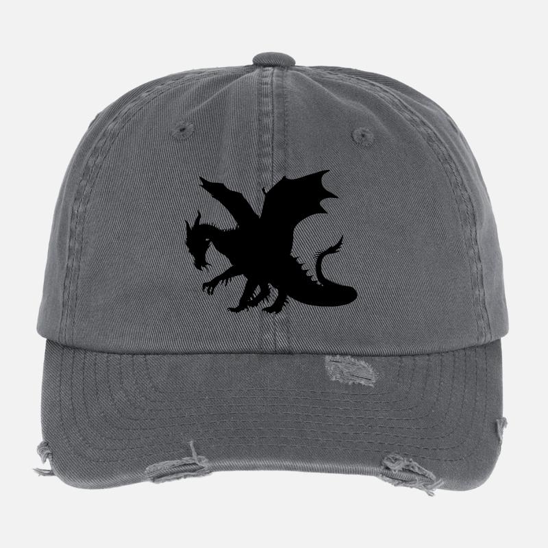 Drache Flexfit Vintage Destroyed Cap
