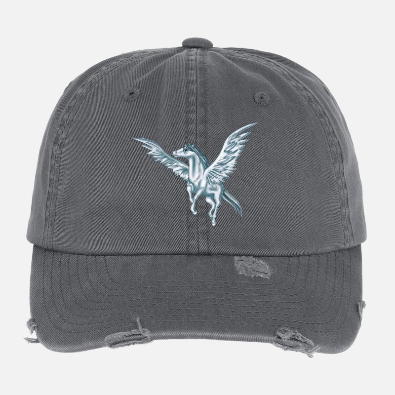 fliegen Pegasus Flexfit Vintage Destroyed Cap