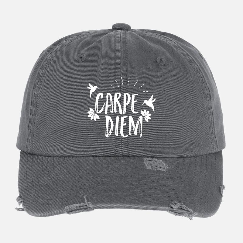 Carpe Diem Flexfit Vintage Destroyed Cap