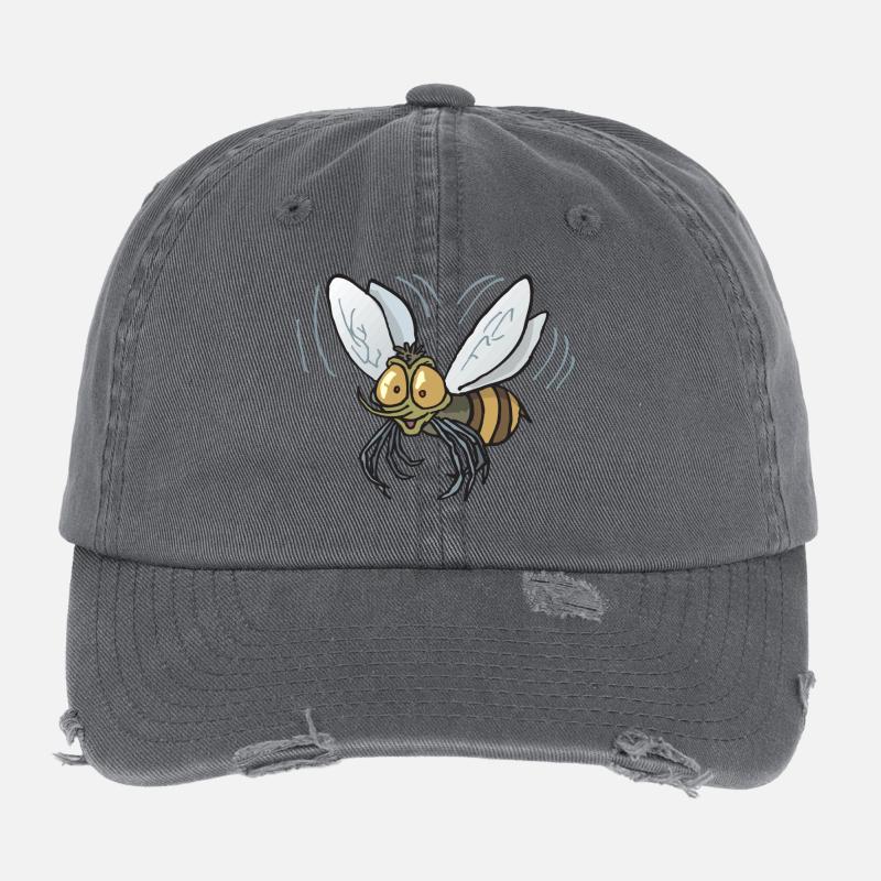 mosquito Flexfit Vintage Destroyed Cap