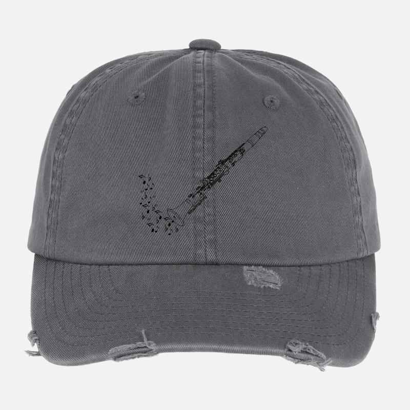 Clarinette Casquette vintage effet usé Flexfit