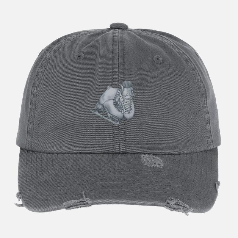 Figure skating skates Flexfit Vintage Destroyed Cap