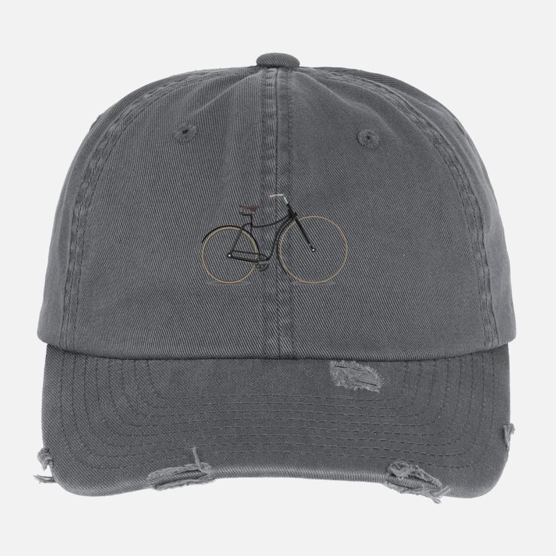 vélo Casquette vintage effet usé Flexfit