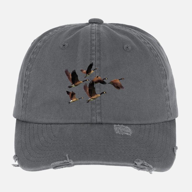 ducks Flexfit Vintage Destroyed Cap