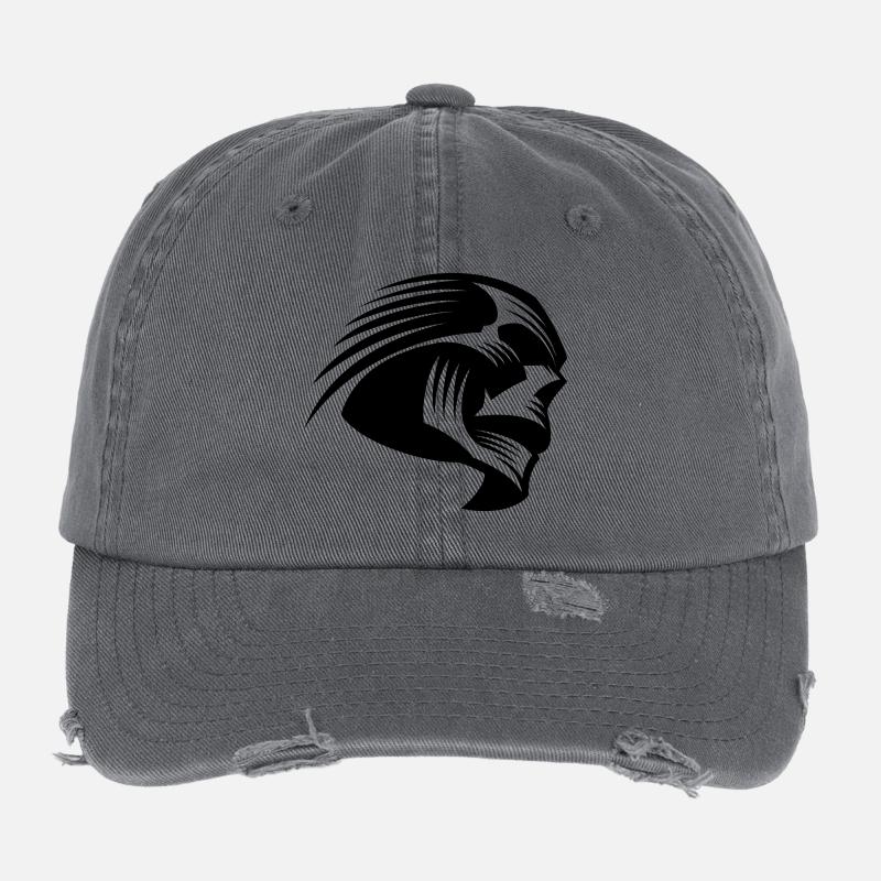 Totenkopf Flexfit Vintage Destroyed Cap