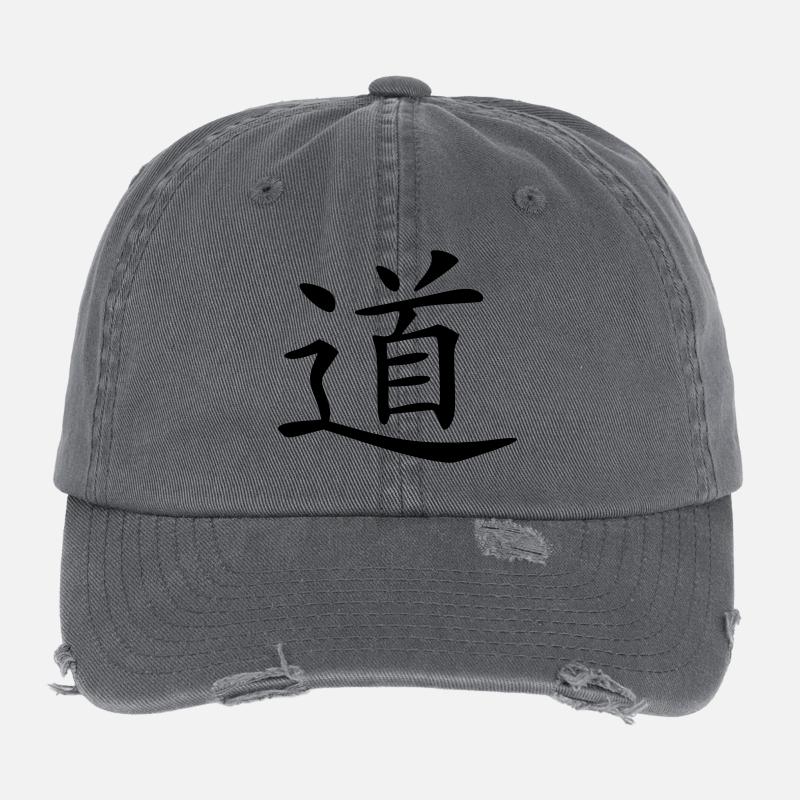 der_weg Flexfit Vintage Destroyed Cap