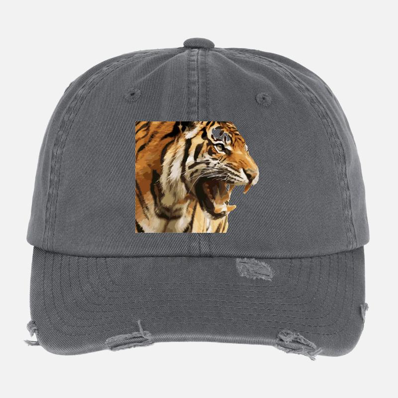 Danger tiger Flexfit Vintage Destroyed Cap