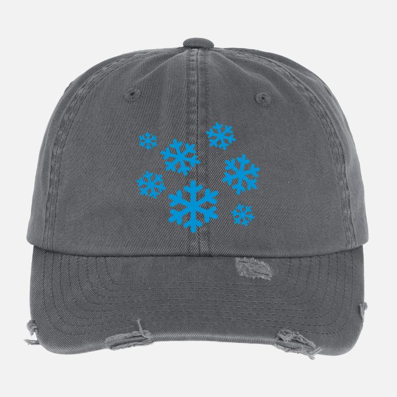 Snow Flexfit Vintage Destroyed Cap