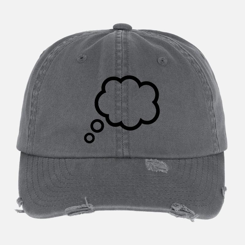 Sprechblase Flexfit Vintage Destroyed Cap