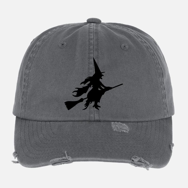 Witch Flexfit Vintage Destroyed Cap