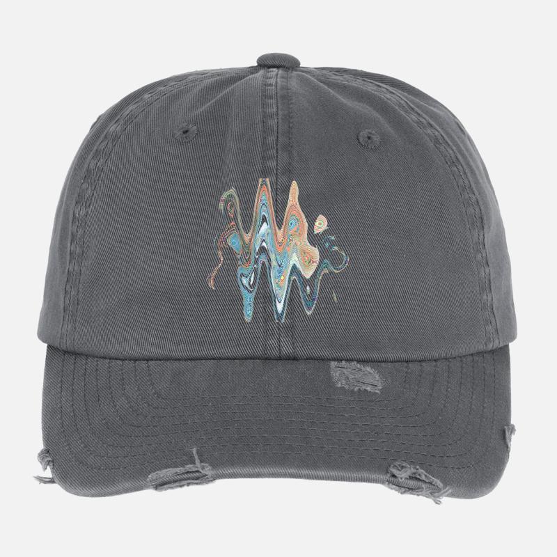Design retro 20 Flexfit Vintage Destroyed Cap