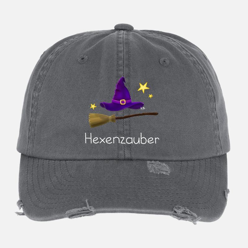 Witch Spell Flexfit Vintage Destroyed Cap